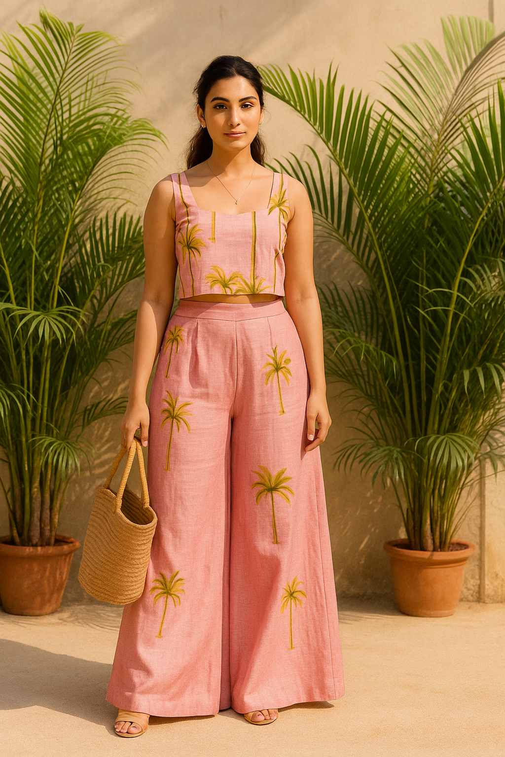 Sunset Palm Co-ord Set