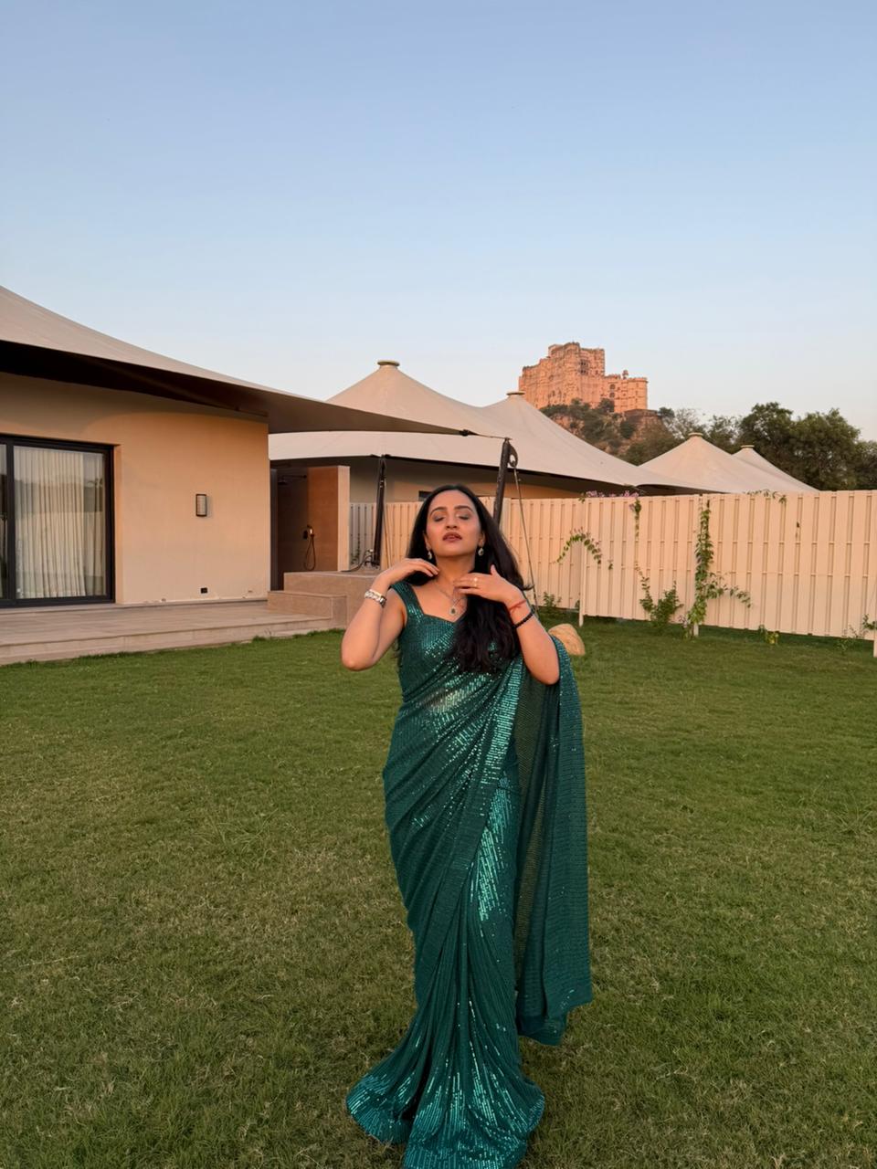 Ready-To-Wear Sparkle Saree