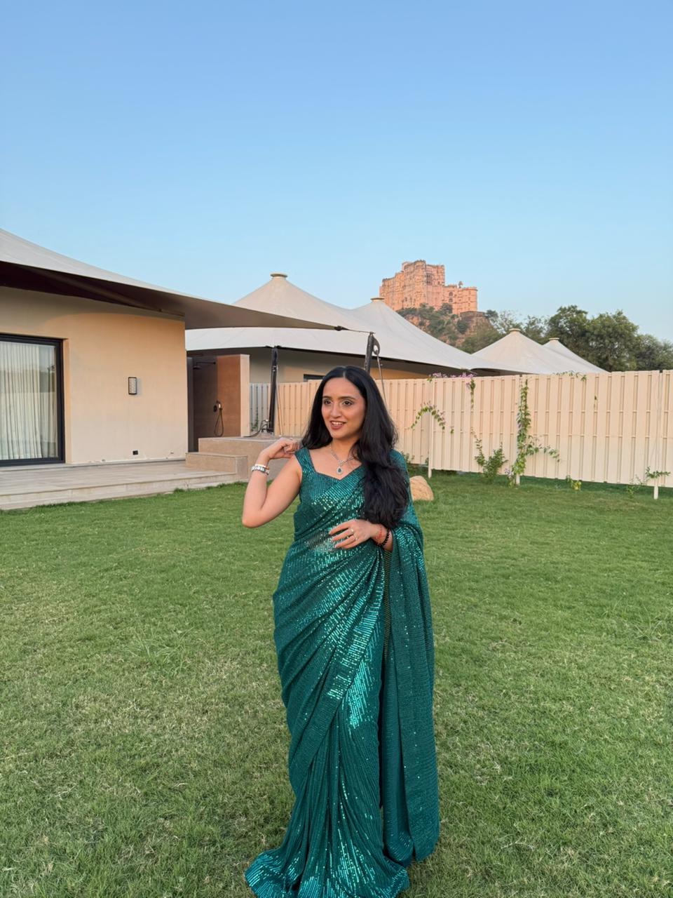 Ready-To-Wear Sparkle Saree