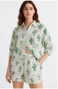 Cacti on the Beach Co-ord Set
